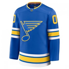 Miesten NHL St. Louis Blues Pelipaita Custom 2025-26 Fanatics Premium Koti Sininen